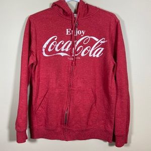 Enjoy Coca Cola zip up hoodie
